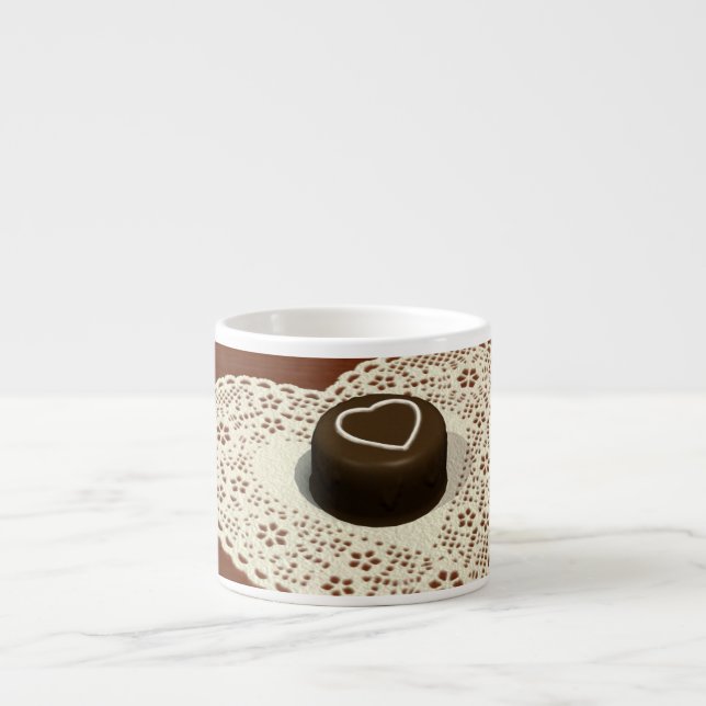 Alla hjärtans choklad espressomugg (Framsidan)