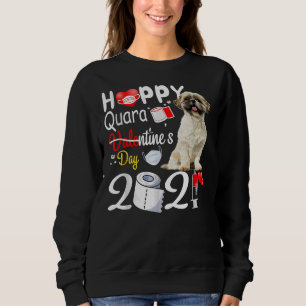 Alla hjärtans dag 2021 Shih Tzu Quarantine T Shirt