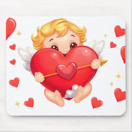 Alla hjärtans dag 2025: Cute and Playful Änglar 👼 Musmatta