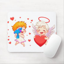 Alla hjärtans dag 2025: Cute and Playful Änglar 👼