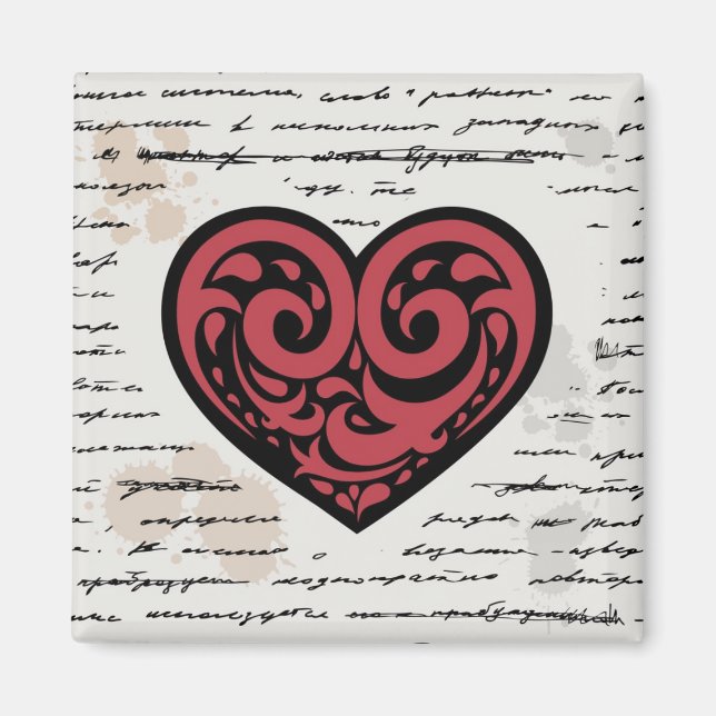 Alla hjärtans dag 2 magnet (Framsidan)