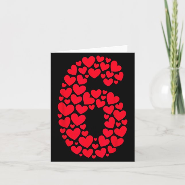 Alla hjärtans dag 67 Fylld Med Hjärta Rolig Sex Sj Kort (Framsida)