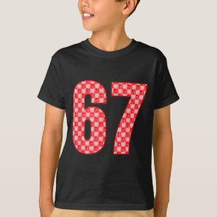 Alla hjärtans dag 67 Meme fylld med hjärtan Roligt T Shirt