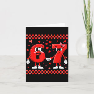 Alla hjärtans dag 67 Meme Rollig Sex Sju 6 7 Alla Kort