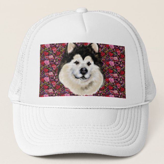 Alla hjärtans dag ALASKAN MALAMUTE Keps (Framsida)