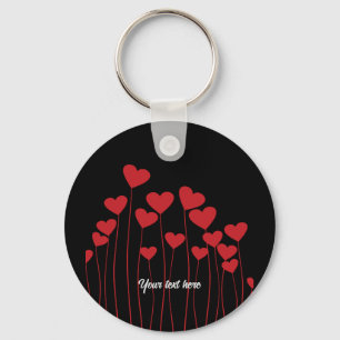 Alla hjärtans dag/älskar nyckelring - anpassa text