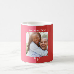 Alla hjärtans dag Anpassad fotomugg, Par Mugg, Kaffemugg
