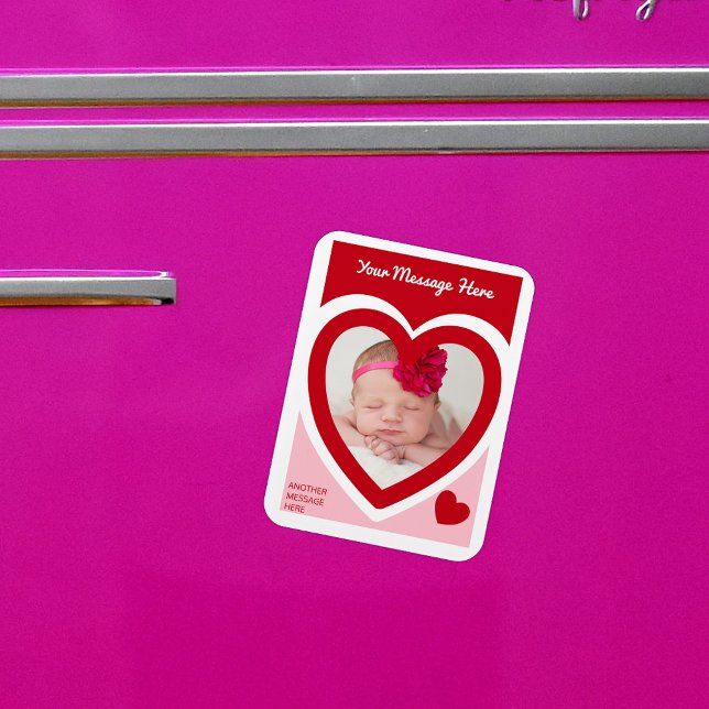 Alla hjärtans dag - Anpassningsbar för Candy Heart Magnet (Skapare uppladdad)