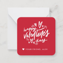 Alla hjärtans dag anteckningskort