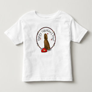 Alla hjärtans dag är min irländska setter (röd 1) t shirt