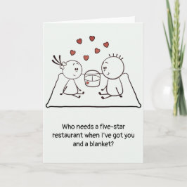 Alla hjärtans dag årsdag Söt Rolig Klotter Vikbar Kort