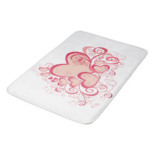 Alla hjärtans dag Bath Mat Badrumsmatta