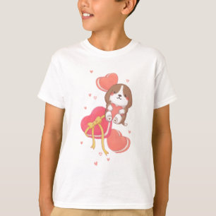 Alla hjärtans dag: Beagle & Macarons T Shirt