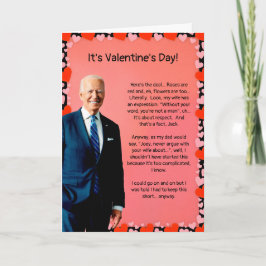Alla hjärtans dag biden Card Helgkort