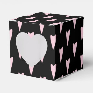 Alla hjärtans dag Big Peak Hjärtan Rosa Svart Presentaskar