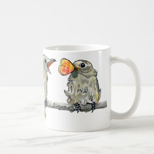 Alla hjärtans dag Birds Mugg (Höger)
