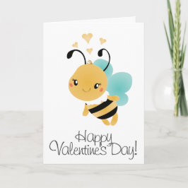 Alla hjärtans dag Bumblebee Gult Black Kort