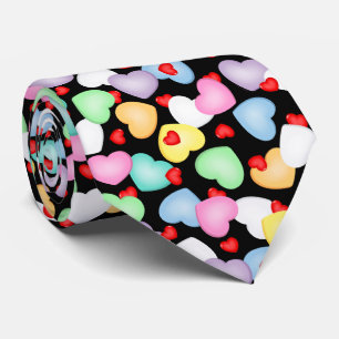 Alla hjärtans dag Candy Hearts Mönster Slips