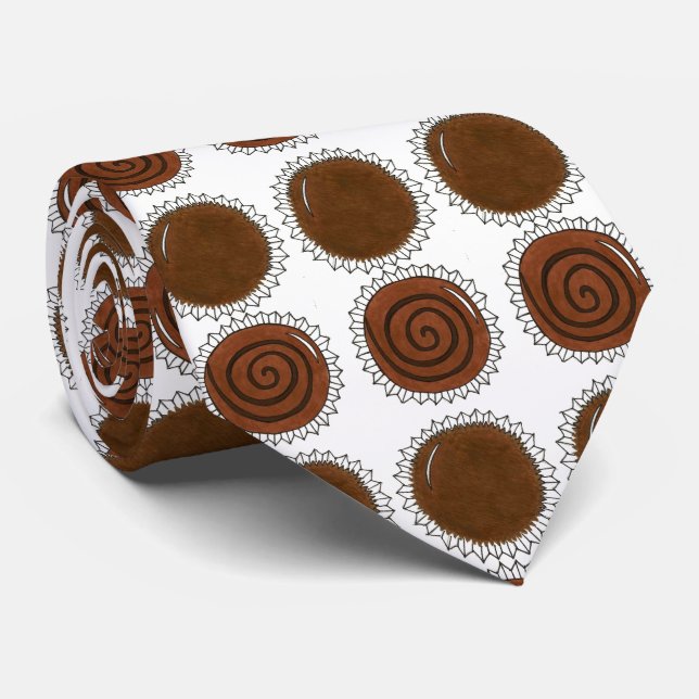Alla hjärtans dag Chocolate Bon Chocohol Tie Slips (Rullad)