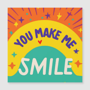 Alla hjärtans dag citerar: "Du får mig att le"