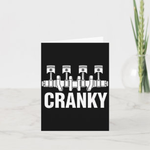 Alla hjärtans dag Cranky Crankaxel Design För Mech Kort