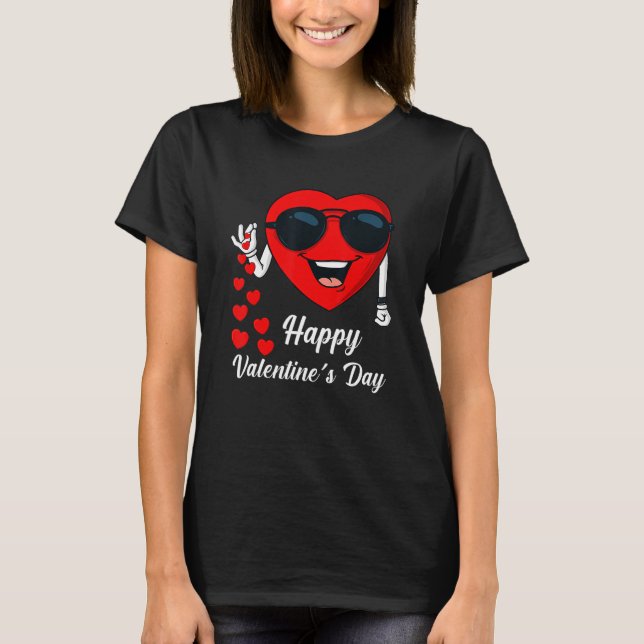 Alla hjärtans dag Cute Heart Bae Funny Salting T Shirt (Framsida)