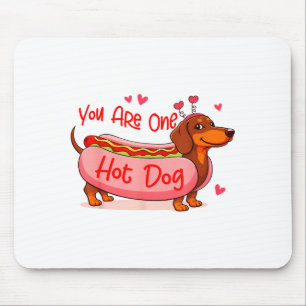 Alla hjärtans dag Dachshund Älskare Wiener Mamma D Musmatta