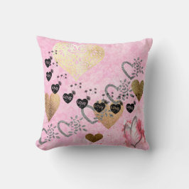 Alla hjärtans dag Dekorativ kudde