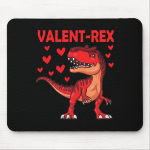Alla hjärtans dag Dinosaurie Trex T Rex Pojke Barn Musmatta