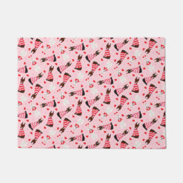 Alla hjärtans dag Dobermann Hundar