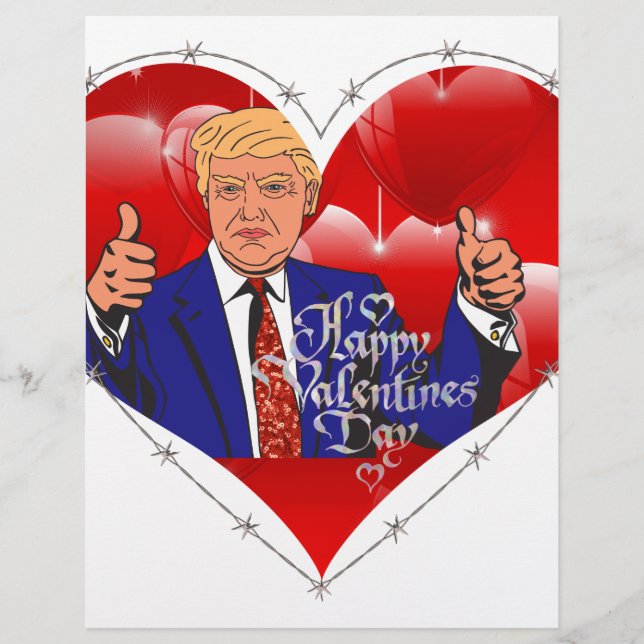 alla hjärtans dag donald trast (Framsida)