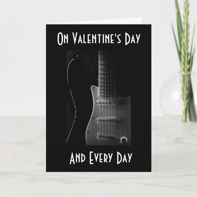 *ALLA HJÄRTANS DAG* DU GER MUSIK TILL MITT LIV/HJÄ HELGKORT (Framsida)