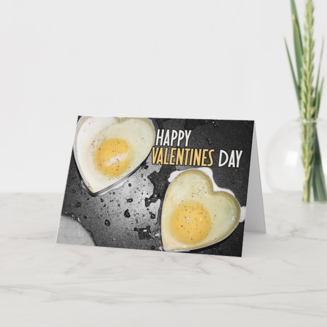 Alla hjärtans dag Eggs Helgkort (Framsida)