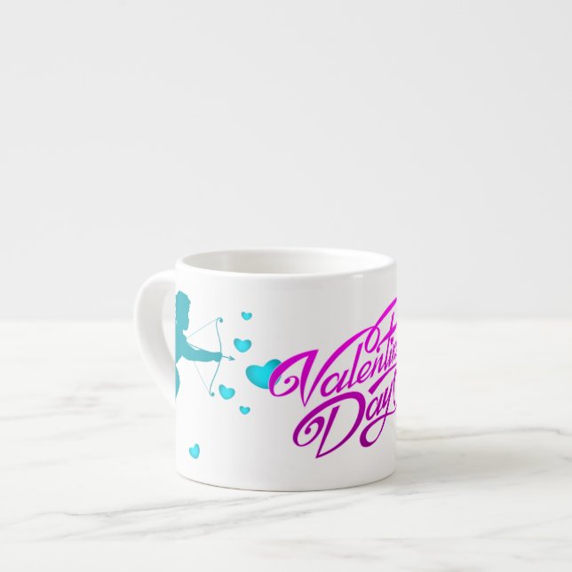 Alla hjärtans dag espressomugg (Framsida vänster)