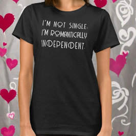 Alla hjärtans dag - ett enda roligt citattecken mo t shirt