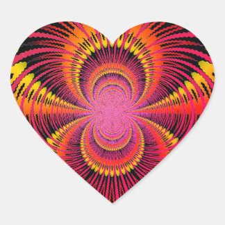 Alla hjärtans dag, fetma hjärtformat klistermärke