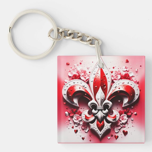 Alla hjärtans dag Fleur De Lis (Framsidan)