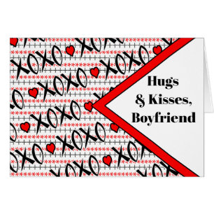 Alla hjärtans dag för Boykompis XOXO Design Hälsningskort