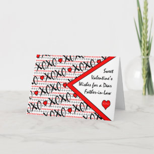 Alla hjärtans dag för Far in Law, XOXO Design Helgkort