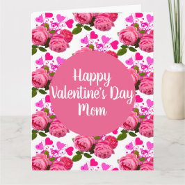 Alla hjärtans dag för Mamma Rosor och Hjärtan Häls Kort