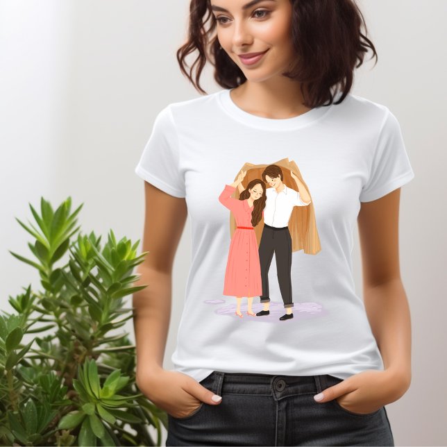 Alla hjärtans dag för par t shirt (Skapare uppladdad)