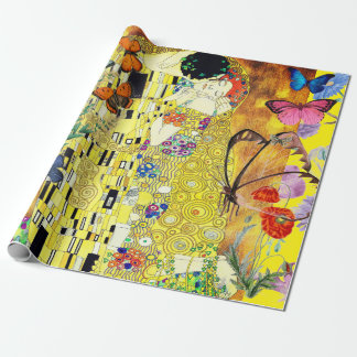 Alla hjärtans dag-gåva som omsluter papper presentpapper