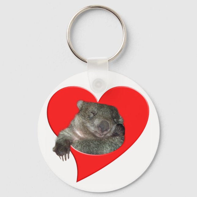Alla hjärtans dag-gåvor, Wombat Kärlek! Nyckelring (Framsida)