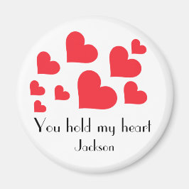 Alla hjärtans dag ger honom eller hennes eget namn magnet