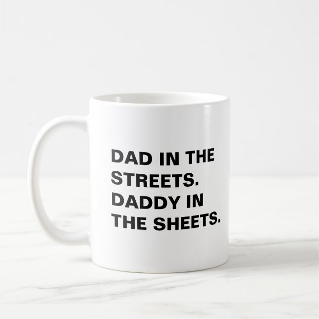 Alla hjärtans dag Gift, Lung Mug för honom, Pappa  Kaffemugg (Vänster)