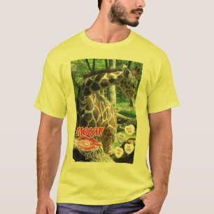 Alla hjärtans dag Giraffe Tee Shirt