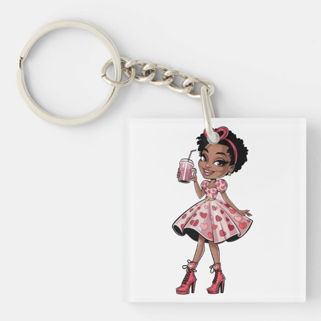 Alla hjärtans dag Girl (Framsidan)