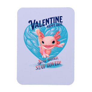 Alla hjärtans dag Glada dagar Var konstig var älsk Magnet