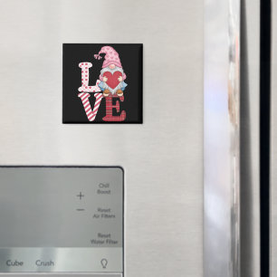 Alla hjärtans dag Gnome kärleksparet presenter til Magnet