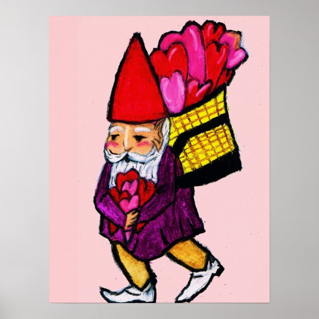 ALLA HJÄRTANS DAG GNOMES poster (Framsidan)